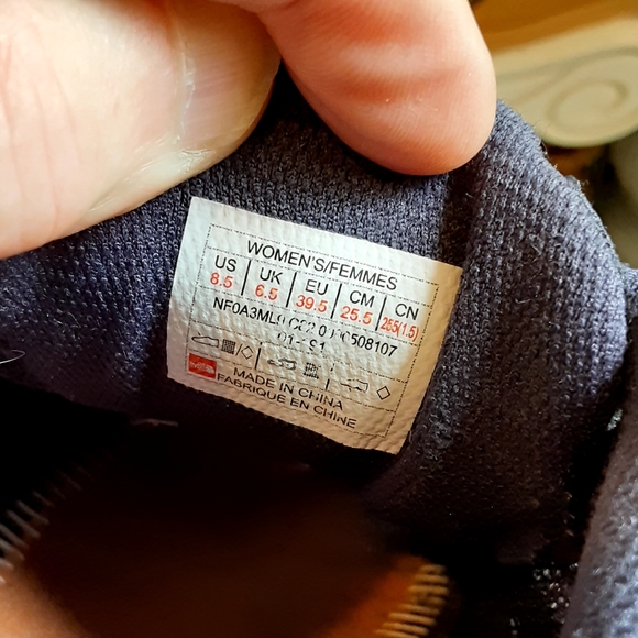 The North Face CORVARA FASTFOAM Performance Sneaker Size 8.5 - Picture 10 of 11